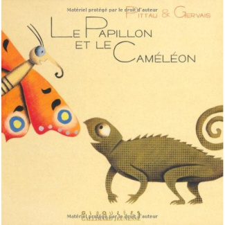 Le papillon et le caméléon