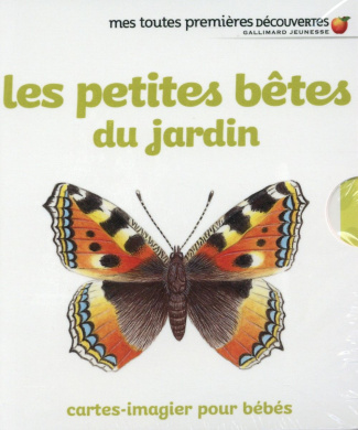 Les petites bêtes du jardin. Cartes-imagier pour bébés. Avec 8 cartes en mousse