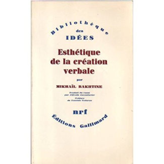 Esthétique de la création verbale
