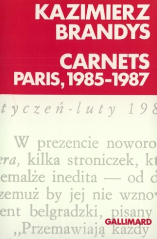 Carnets Paris, 1985-1987