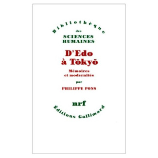 D'Edo à Tokyo. Mémoires et modernités