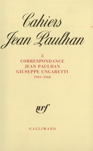 Cahiers Jean Paulhan N° 5 : Correspondance (1921-1968)