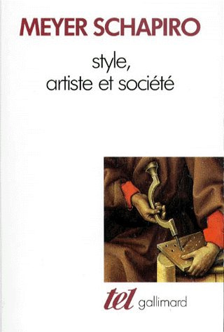 Style, artiste et société. Essais