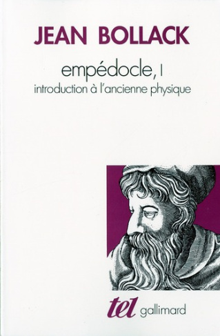 Empédocle. Tome 1, Introduction à l'ancienne physique
