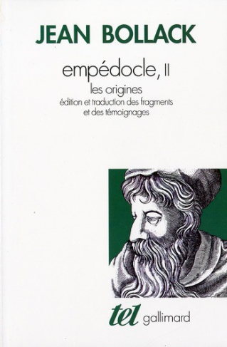Empédocle. Tome 2, Les origines : édition et traduction des fragments et des témoignages