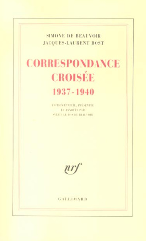 Correspondance croisée (1937-1940)