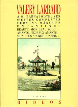 AO BARNABOOTH. Ses oeuvres complètes...