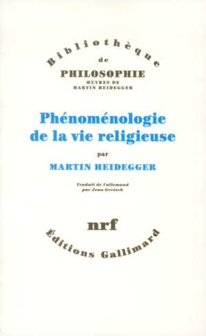 Phénoménologie de la vie religieuse