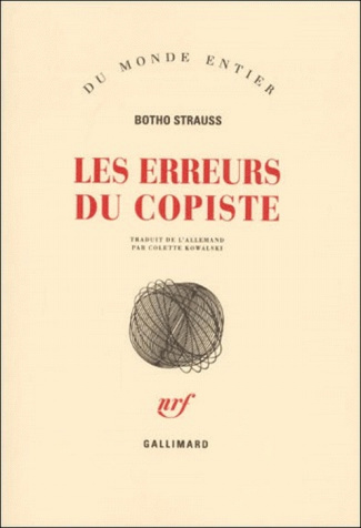 Les erreurs du copiste