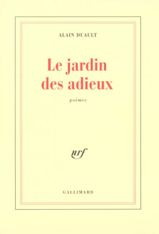 Le jardin des adieux. Poèmes