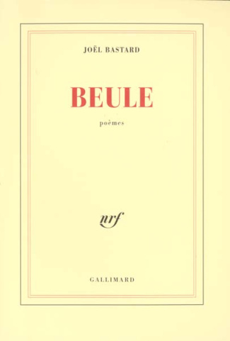 Beule. Poèmes