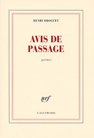 Avis de passage