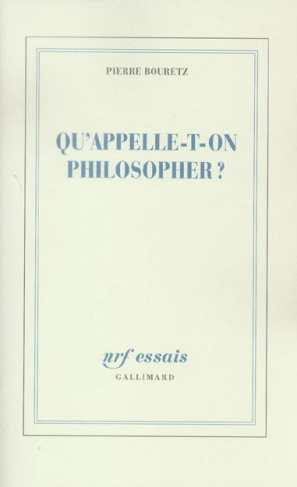 Qu'appelle-t-on philosopher ?