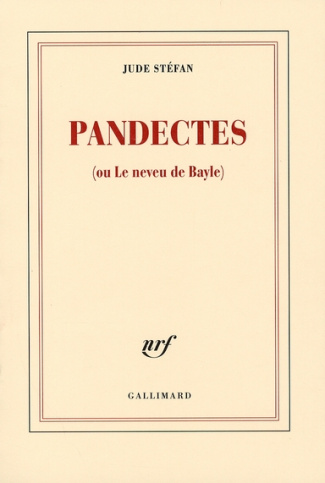 Pandectes. Ou Le neveu de Bayle