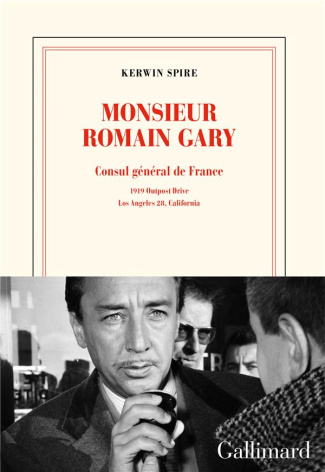 Monsieur Romain Gary. Consul général de France. 1919 Outpost Drive. Los Angeles 28, California