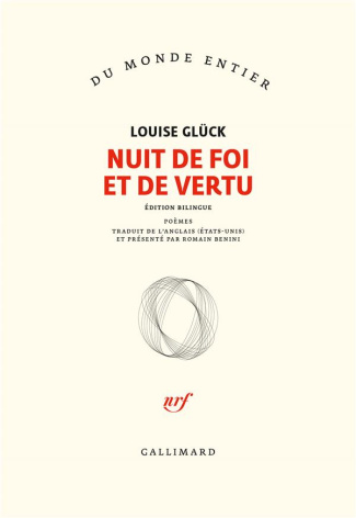 Nuit de foi et de vertu. Edition bilingue français-anglais