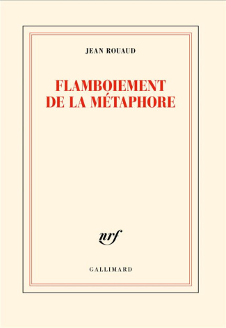 Flamboiement de la métaphore