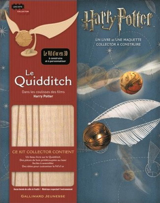 Le Quidditch. Dans les coulisses des films Harry Potter. 1 livre et 1 maquette à construire