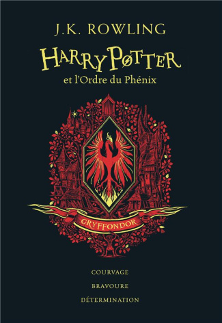 Harry Potter Tome 5 : Harry Potter et l'Ordre du Phénix (Gryffondor). Edition collector