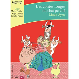 Contes rouges du chat perché. 1 CD audio MP3
