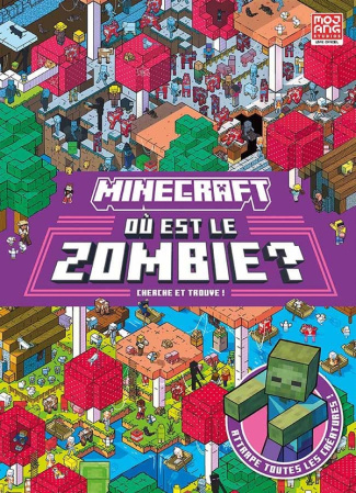 Minecraft : Où est le zombie ? Cherche et trouve !