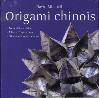 Origami chinois. 16 Modèles à réaliser, 1 livret d'instructions, 90 feuilles à motifs chinois