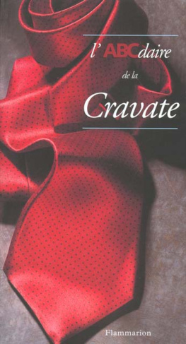 L'ABCdaire de la cravate