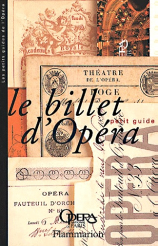 Le billet d'Opéra