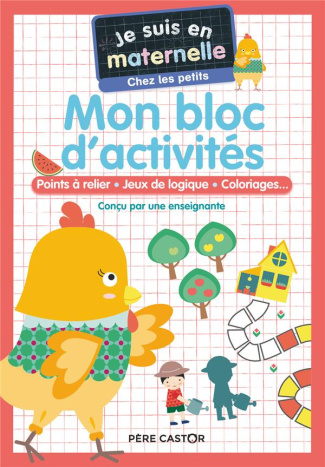 Je suis en maternelle chez les petits. Mon bloc d'activités
