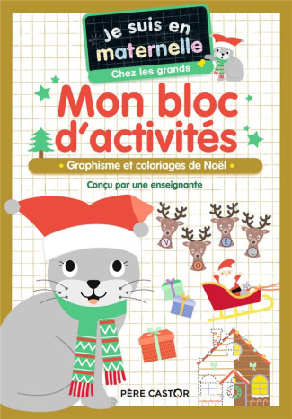Je suis en maternelle chez les grands. Mon bloc d'activités