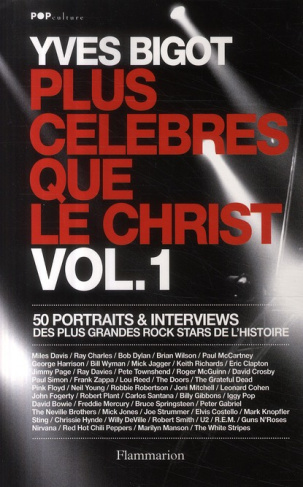 Plus célèbres que le Christ