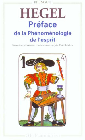 Préface de la "Phénoménologie de l'esprit"