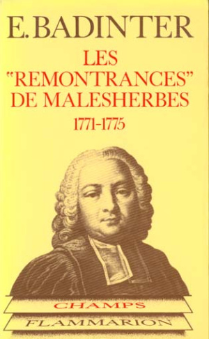 Remontrances de malesherbes 1771 - 1775 *** no 150 (Les)