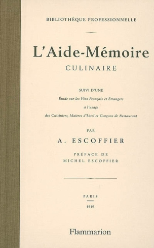L'Aide-Mémoire culinaire