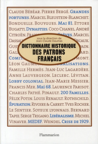 Dictionnaire historique des patrons français