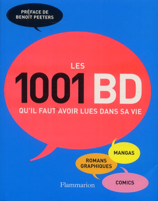 Les 1001 BD qu'il faut voir lues dans sa vie