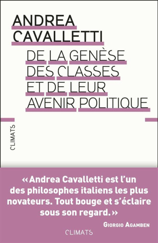 De la genèse des classes et de leur avenir politique