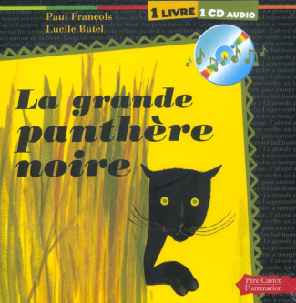 La grande panthère noire. Coffret livre   CD Audio