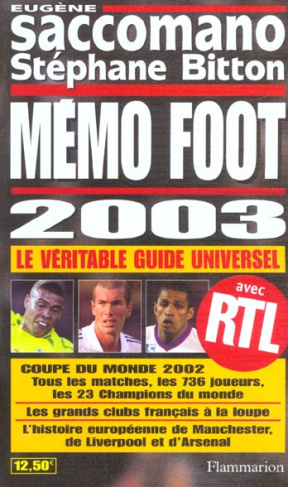Mémo foot 2003