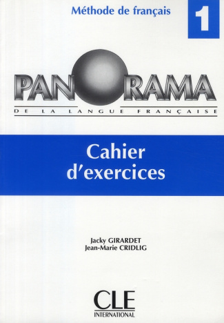 Panorama 1. Méthode de français, cahier d'exercices