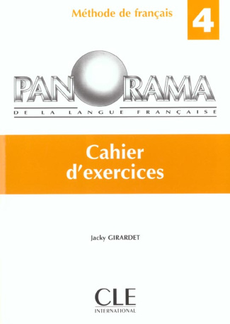 Panorama 4 cahier exercices. Cahier d'exercices