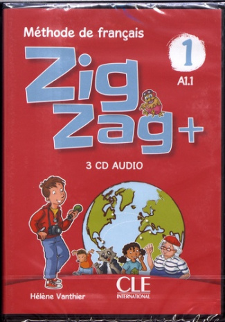 Zigzag  1 A1.1. Méthode de français, 3 CD audio
