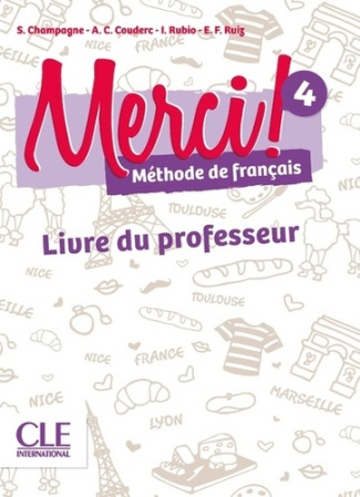 Merci ! 4. Livre du professeur, avec 2 CD audio