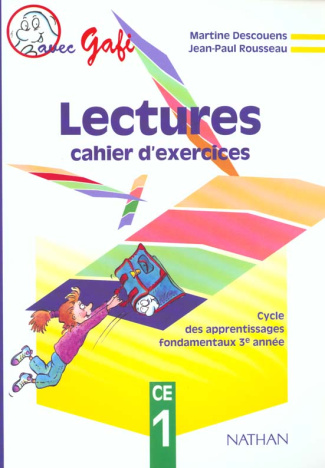 LECTURES CE1. Cahier d'exercices