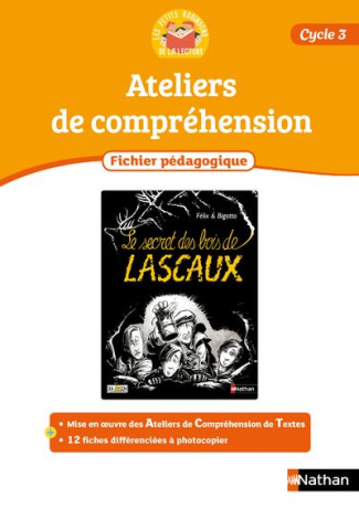 Ateliers de compréhension Cycle 3 Le secret des bois de Lascaux. Fichier pédagogique