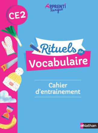 Rituels de vocabulaire CE2. Cahier d'entrainement