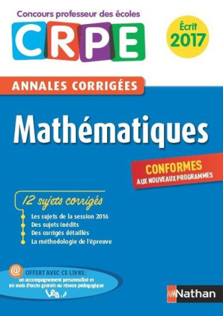 Mathématiques. Edition 2017
