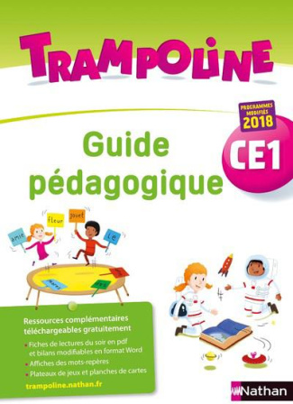 Trampoline CE1. Guide pédagogique, Edition 2019