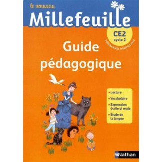 Le nouveau Millefeuille CE2 cycle 2. Guide pédagogique, Edition 2019