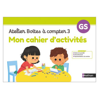 Atelier Boîtes à compter 3. Mon cahier d'activités GS